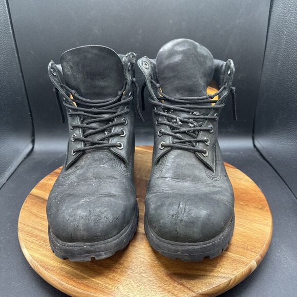 Timberland Premium Black Mens Size 10 Work Boots 6” Waterproof 10073 main image 8